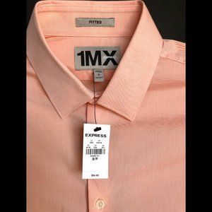 Express 1MX Button-down Dress Shirt